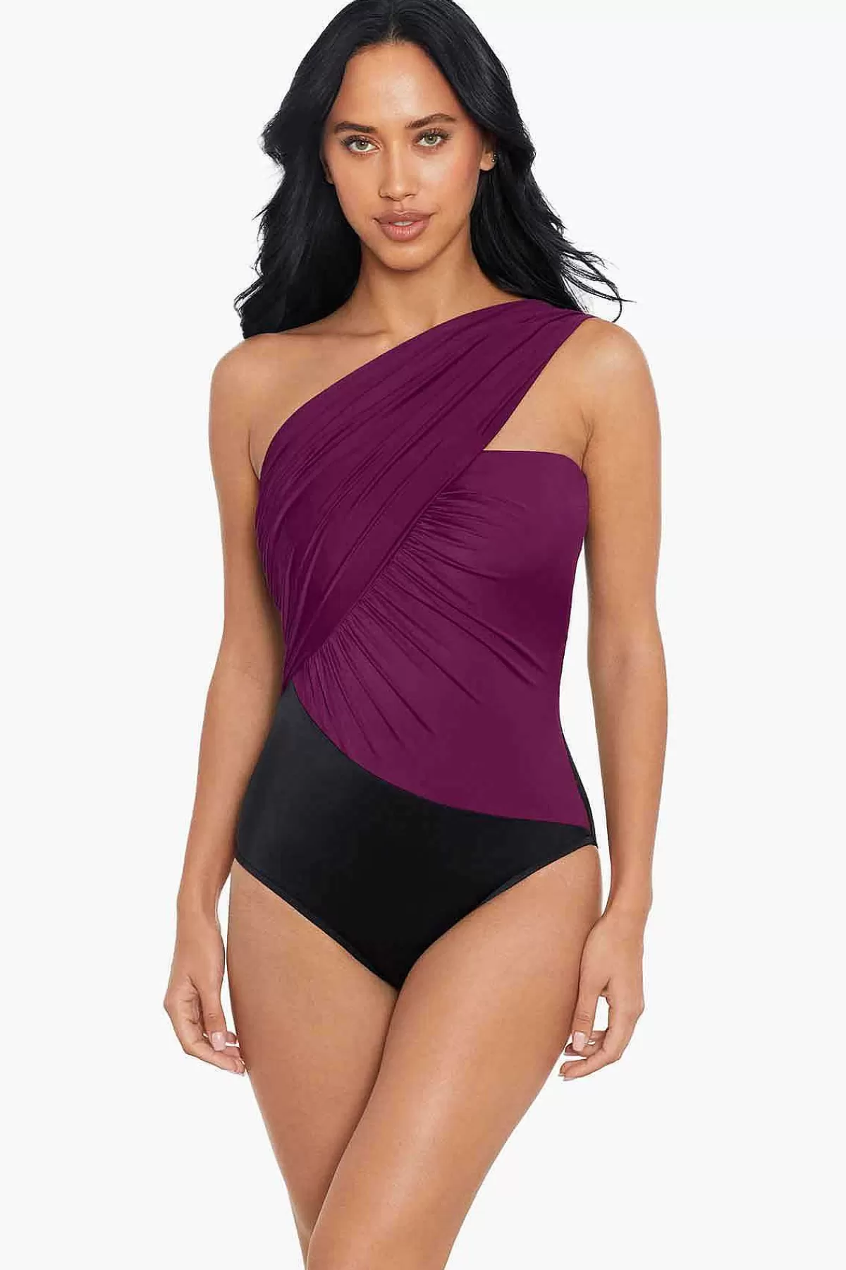 Cheap Colorblock Godin Badpak Uit Een Stuk Vrouwen Bandeau