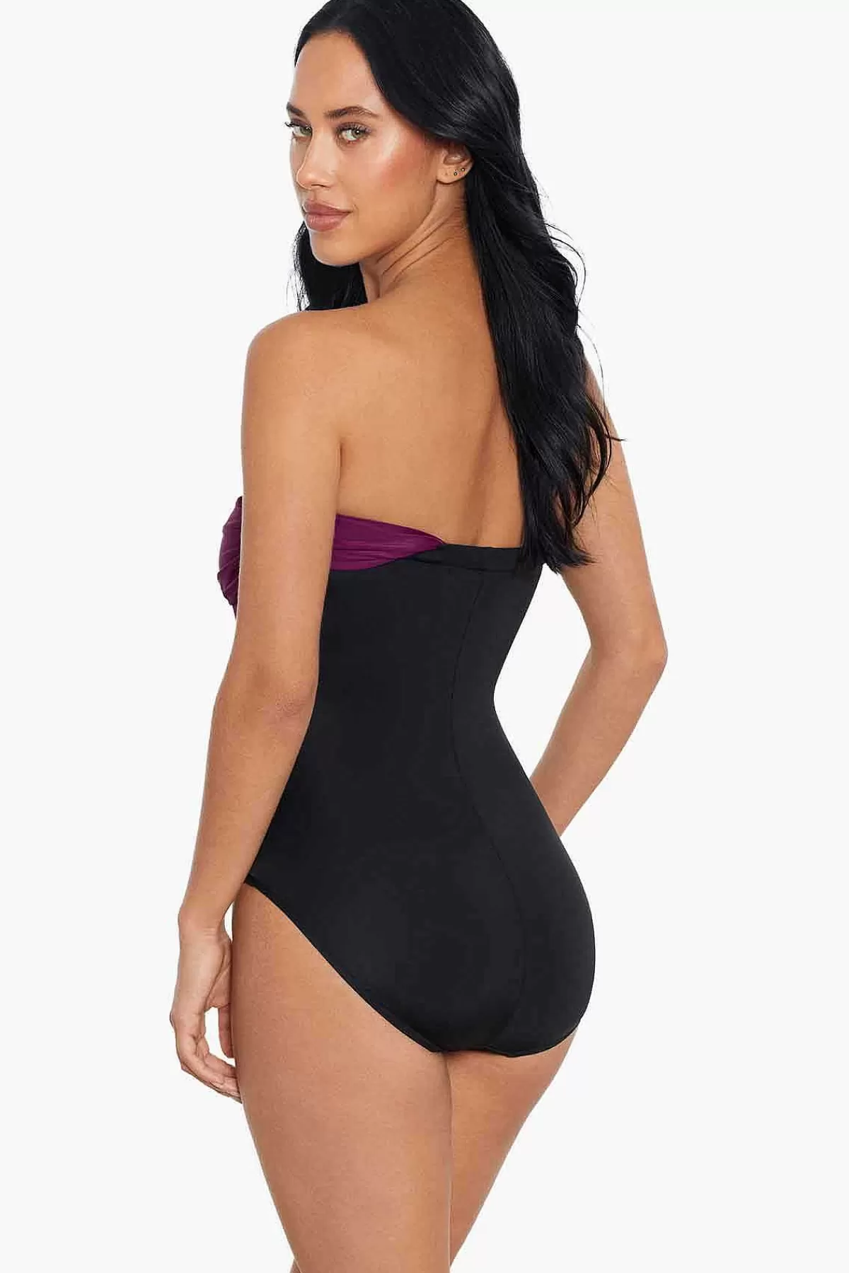 Cheap Colorblock Godin Badpak Uit Een Stuk Vrouwen Bandeau