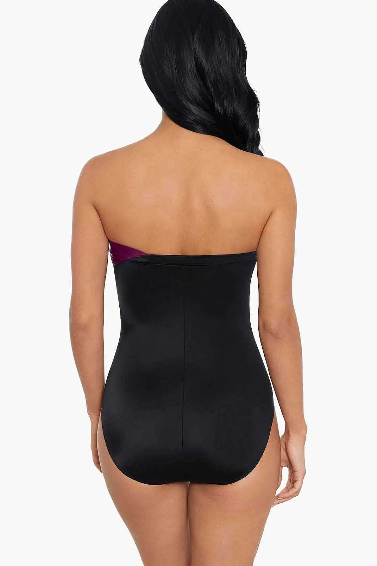 Cheap Colorblock Godin Badpak Uit Een Stuk Vrouwen Bandeau