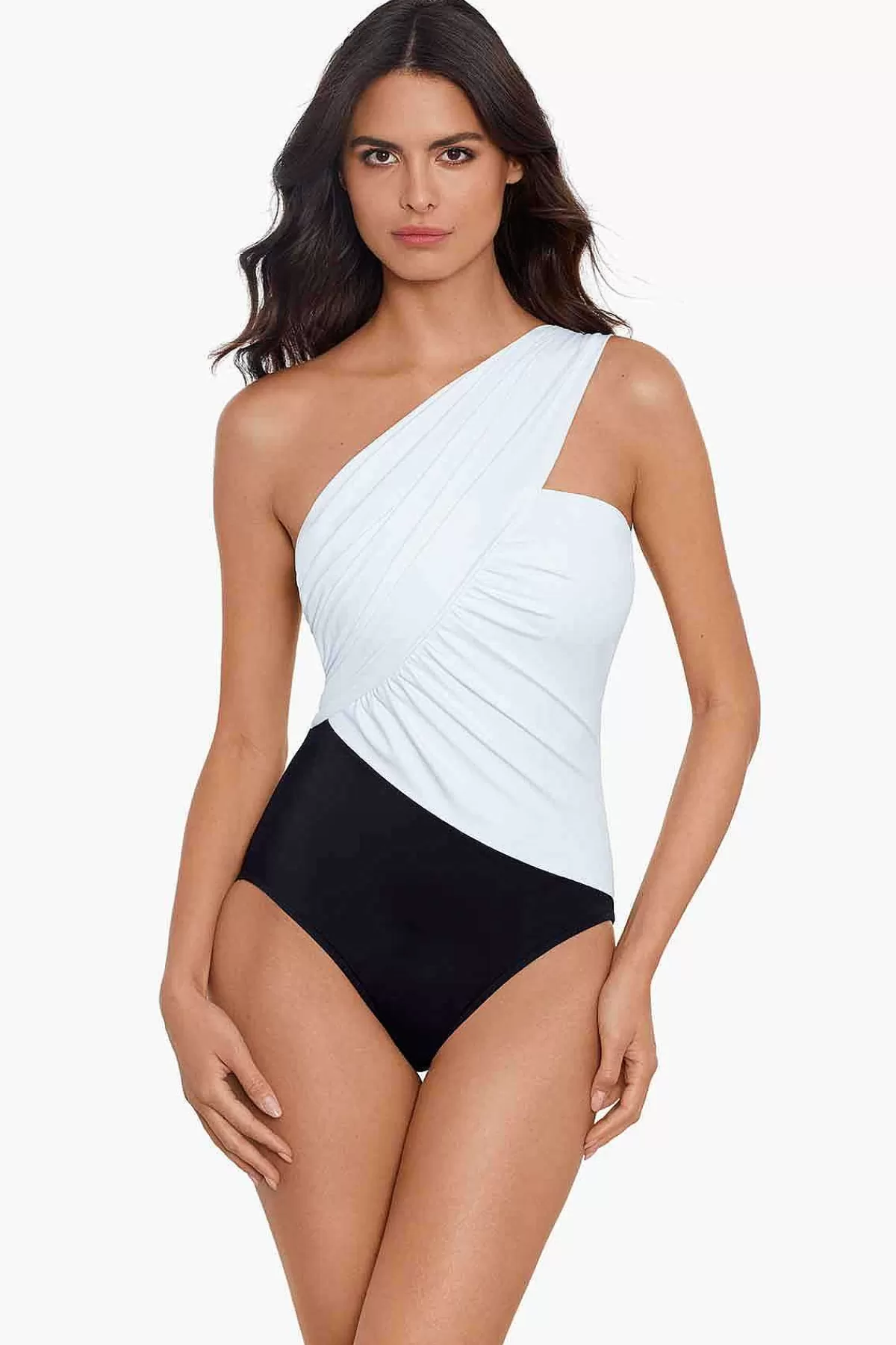 Cheap Colorblock Godin Badpak Uit Een Stuk Vrouwen Bandeau