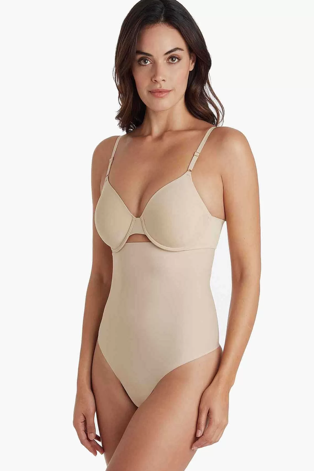 Fashion Stevige Controle Sleek Essentials String Met Hoge Taille Vrouwen Shapewear